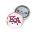 Kennelwick American All Star Pin Button — Custom 1.25" Team Logo Button