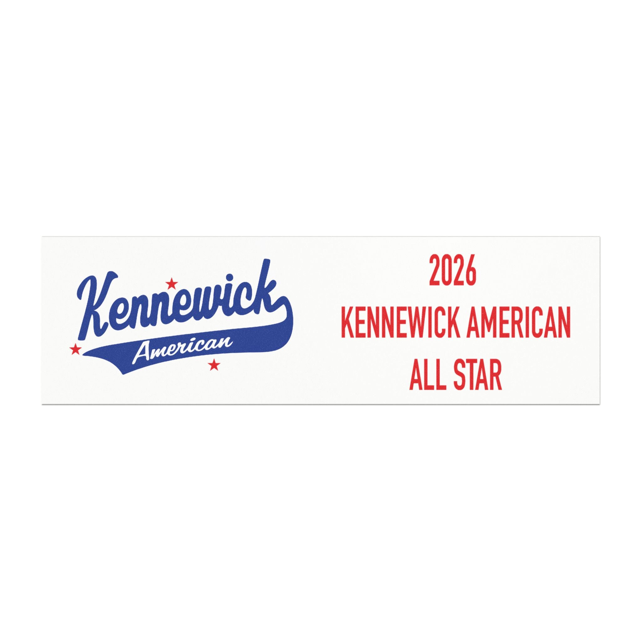 Kennewick American All Star 2026 Car Magnet | Sports Team Bumper Magnet