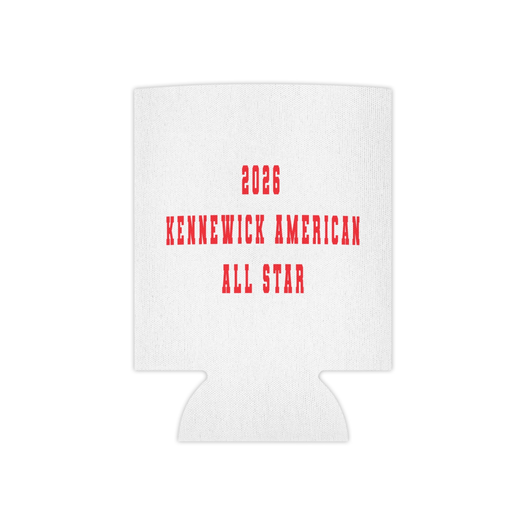 Can Cooler - Kennewick American All Star 2026 K A Logo Can Cooler
